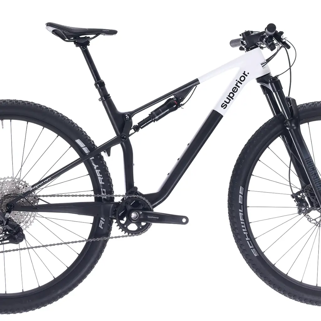 Superior MTB Fully XF 9.2 RC Matte Carbon/Blanc 